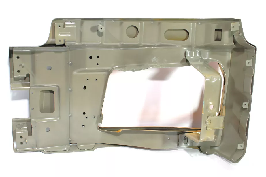 Облицовка фары (R, Желтый, Металл, часть бампера) SHAANXI, X3000 для грузовиков *