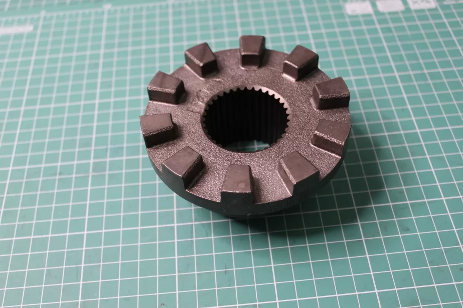 Муфта блокировки МКД переднего моста (Металл, наружняя) SHAANXI для грузовиков *