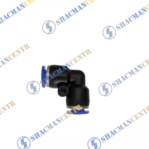 Фитинг на воздушный шланг угловой D8 H (Синий, Пластик) HOWO для грузовиков *