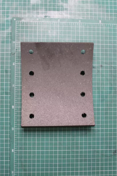 Накладка тормозная (Front, 192*160*15) CREATEK, A5, (CK8101) для грузовиков *