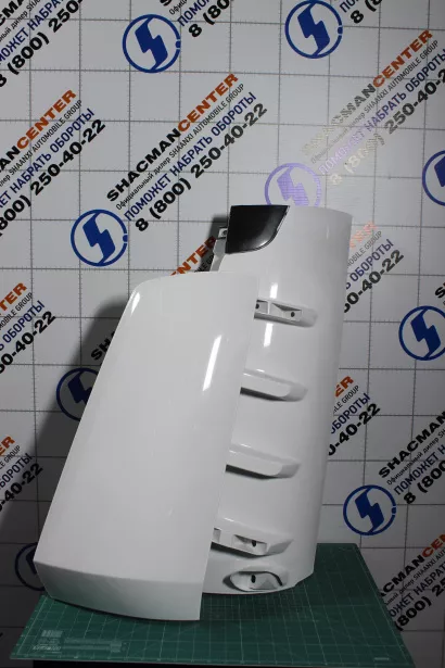 Обтекатель кабины (L, Белый, Пластик, в сборе) SHAANXI, X5000 для грузовиков *