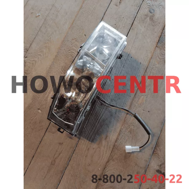 Указатель поворота F3000 L (Без окраса, Пластик) SHAANXI для грузовиков *