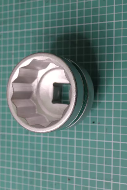 Головка торцевая хвостовика редуктора D65, (12-гранная) SHAANXI для грузовиков *