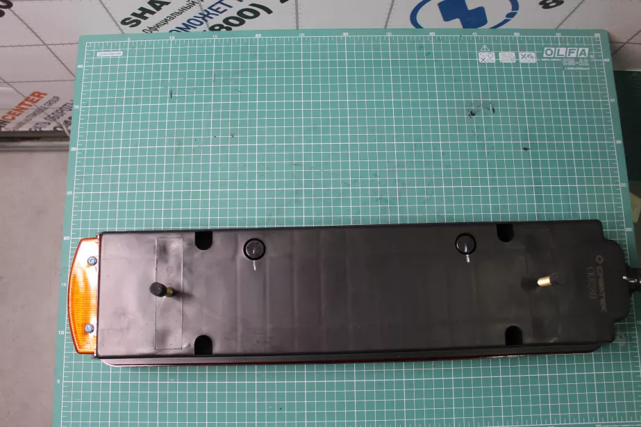 Фонарь (RR, Красный, Пластик) CREATEK, A5, (CK8280) для грузовиков *