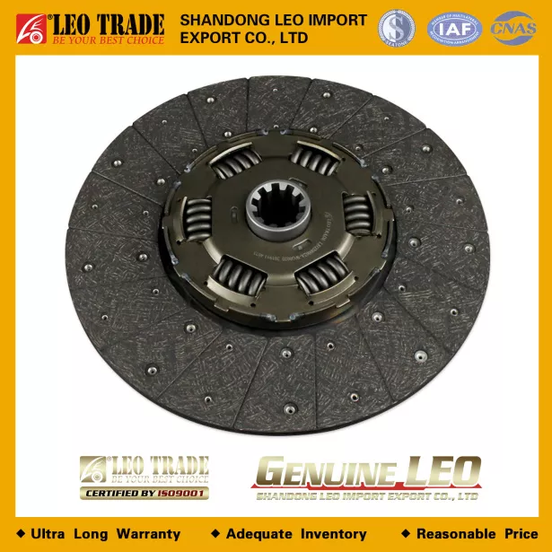 Диск сцепления (D430 d52.8) LEO TRADE, (LEO200002A) для грузовиков *