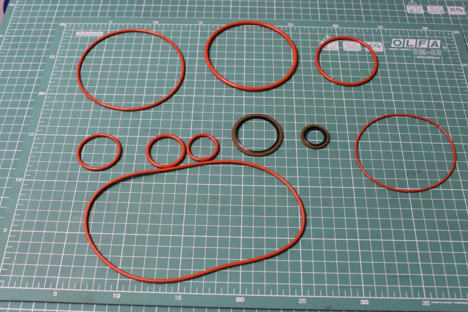 Комплект резиновых колец на двигатель CREATEK, WP12, (CK9785) для грузовиков *