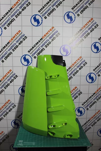 Обтекатель кабины (R, Зеленый, Пластик, в сборе) SHAANXI, X5000 для грузовиков *