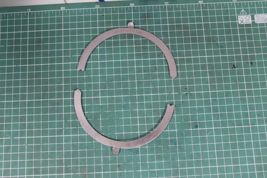 Кольцо стопорное коленвала (верхнее) WEICHAI, WP12, WP13, (1000312598) для грузовиков *