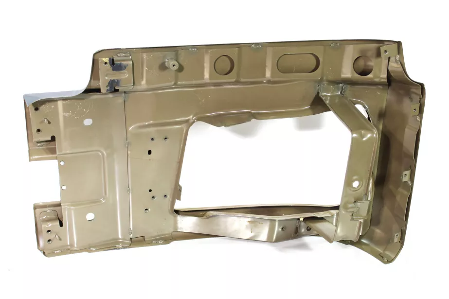 Облицовка фары (R, Золотой, Металл, часть бампера) SHAANXI, X3000 для грузовиков *