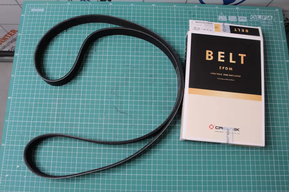 Ремень ручейковый (8PK1727 вентилятора) CREATEK, Cummins, (CK8705) для грузовиков *