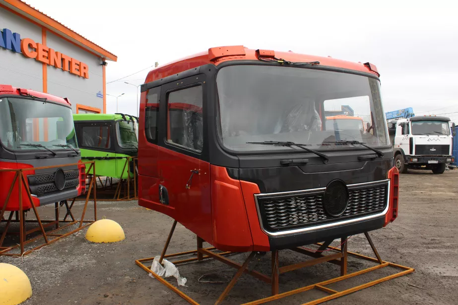 Кабина (Оранжевый, 1 комплекции, двигатель WEICHAI) SHAANXI, X5000 для грузовиков *