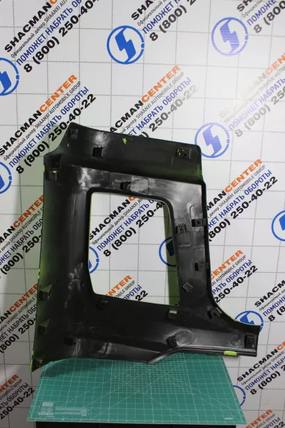 Облицовка фары (L, Зеленый, Пластик, часть бампера) SHAANXI, X5000, Тягач для грузовиков *