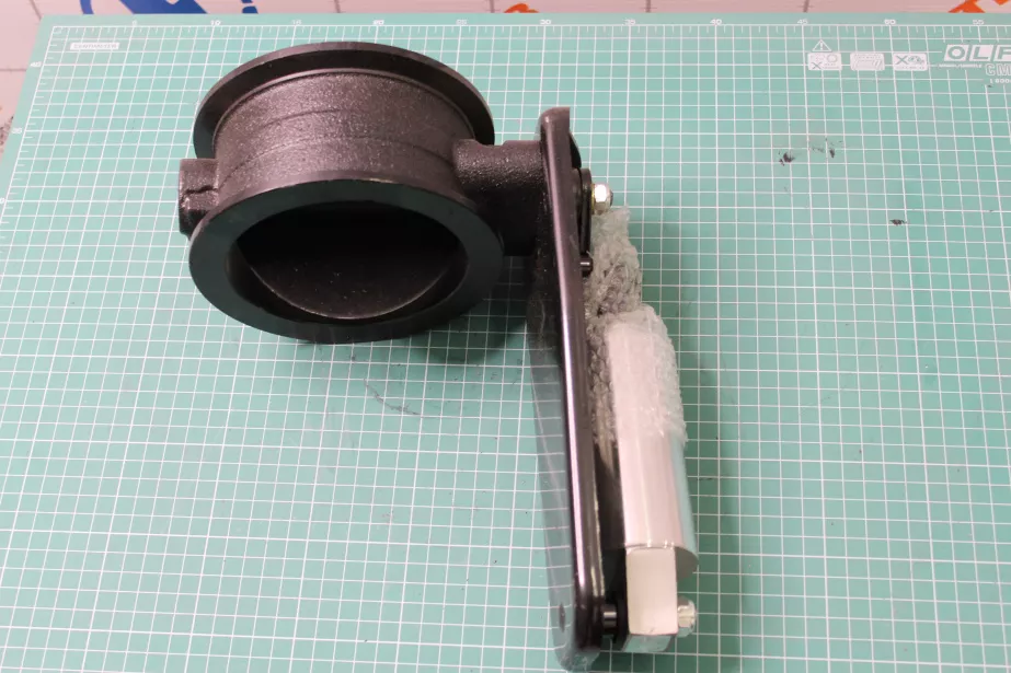 Горный тормоз D115, (под хомут) SHAANXI для грузовиков *