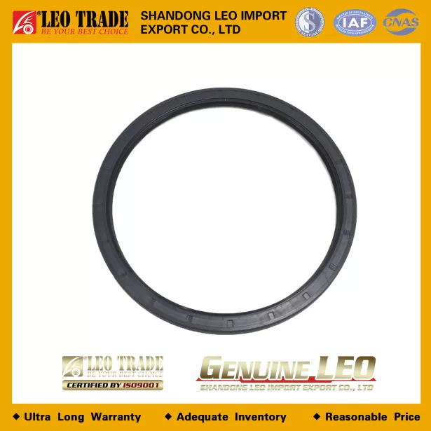 Сальник балансира D185, H10, (160*185*10) LEO TRADE, (LEO600034A) для грузовиков *