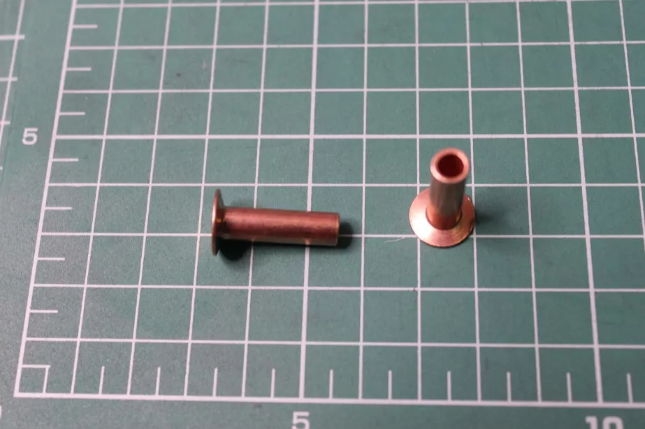 Заклёпка D6, L22, (Медь, пустотелая, FAW 2011г) CREATEK, (CK8471) для грузовиков *