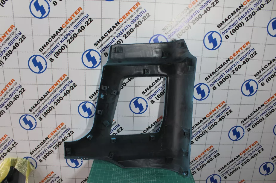 Облицовка фары (L, Голубой, Пластик, часть бампера) SHAANXI, X5000, Тягач для грузовиков *