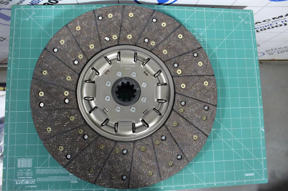 Диск сцепления (D420 d44.7) QINYAN, (20001172) для грузовиков *