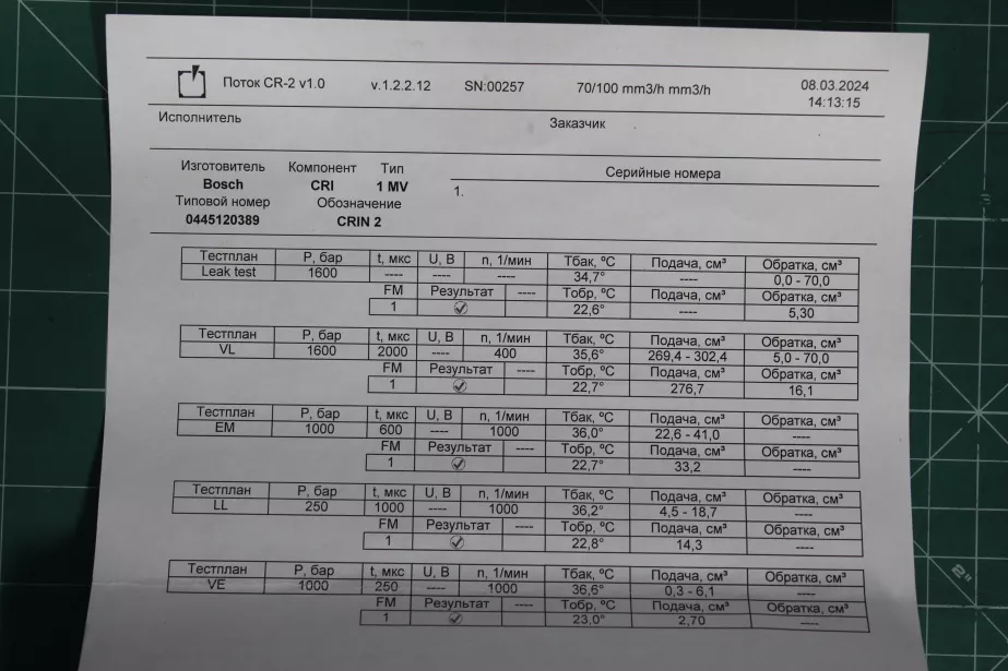 Форсунка топливная AUTOMAX, WP12, Евро-3, 430 л.с., (AM1115,0445120127,0445120266) для грузовиков *