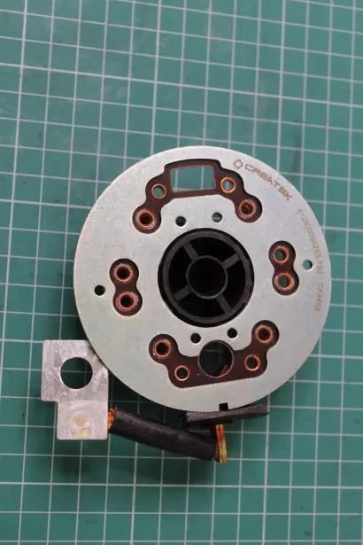 Щетки стартера (Желтый, Металл, в сборе) CREATEK, (CK9459) для грузовиков *