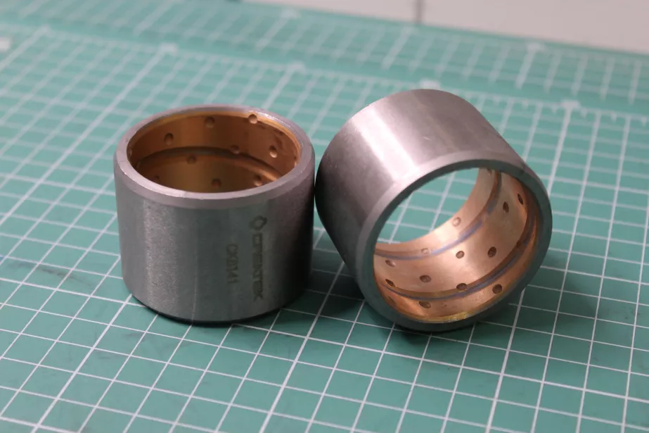 Втулка шкворня D43, L52, (Верхний, Латунь, малая) CREATEK, (CK8141) для грузовиков *