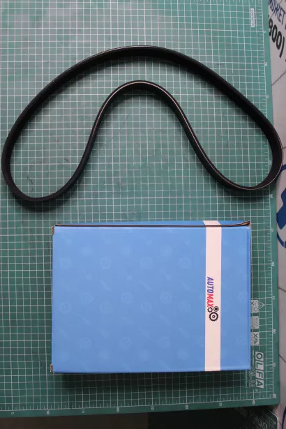 Ремень ручейковый (8PK1143 вентилятора) AUTOMAX, ISM11, (AM1209) для грузовиков *