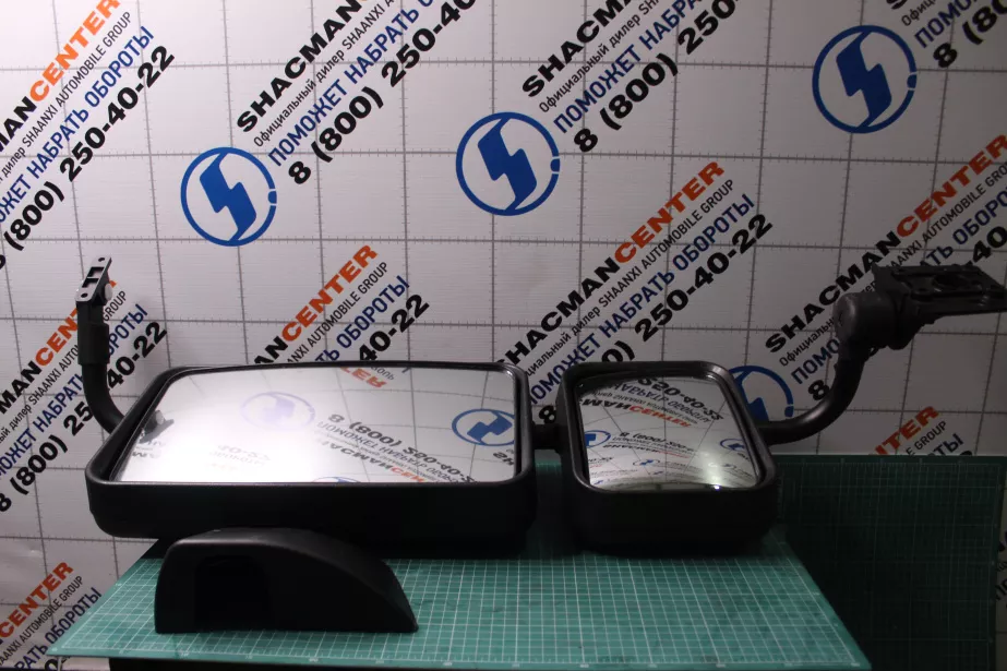 Зеркало заднего вида (L, в сборе, нового образца D24) SHAANXI для грузовиков *