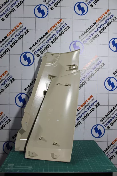Обтекатель кабины (R, Белый, Пластик, в сборе) SHAANXI, X5000 для грузовиков *