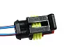 Разъем (2-pin) 2 контакта катушки зажигания (AX-331) CARGEN для грузовиков *