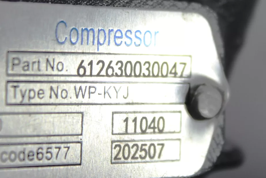 Компрессор воздушный (двухцилиндровый) SHAANXI, (612630030405) для грузовиков *