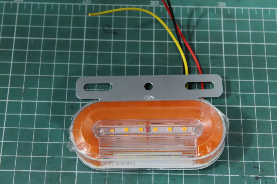 Указатель габаритов (24V, 3 режима, с подсветкой колеса MINI) LED Light. для грузовиков *