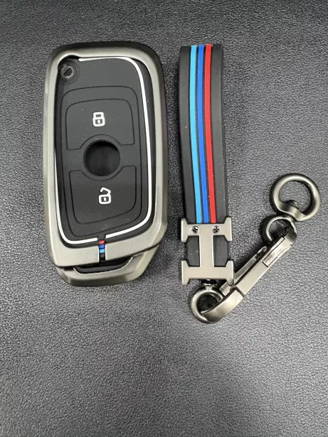 Чехол ключа зажигания (Черный, Экокожа) SHAANXI, X6000 для грузовиков *