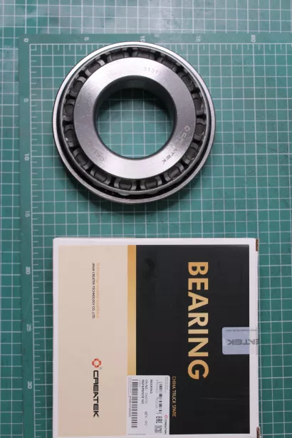 Подшипник хвостовика редуктора заднего моста (31313, конический, роликовый, 65*140*36) CREATEK, (CK5732) для грузовиков *