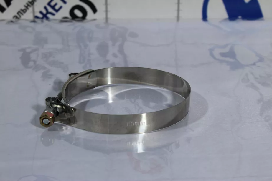 Хомут патрубка интеркулера (Серый, Металл) SHAANXI для грузовиков *