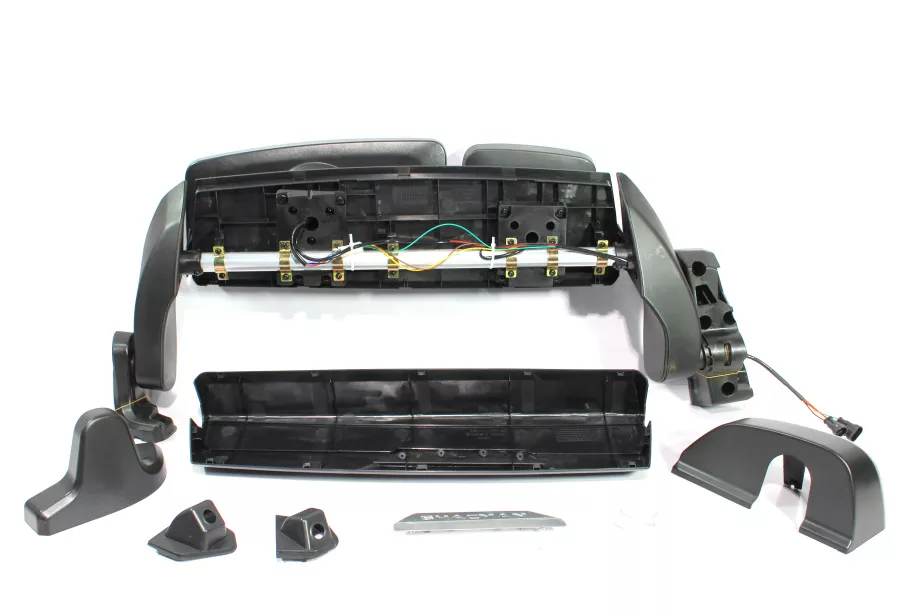 Зеркало (L, в сборе,с подогревом и камерой 365°) SHAANXI, X5000 для грузовиков *