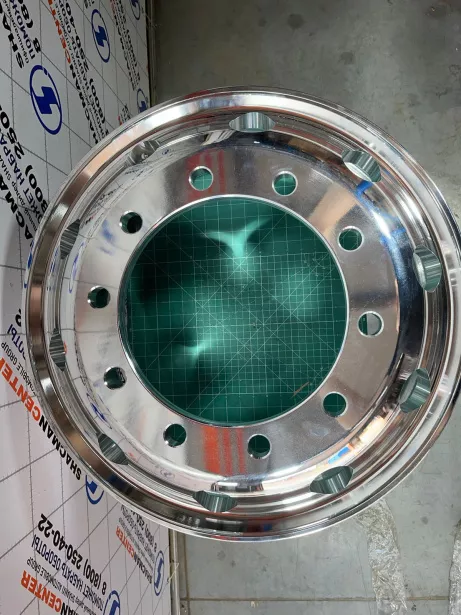 Диск колёсный аллюминиевый (9.00X22.5) SHAANXI, X6000 для грузовиков *