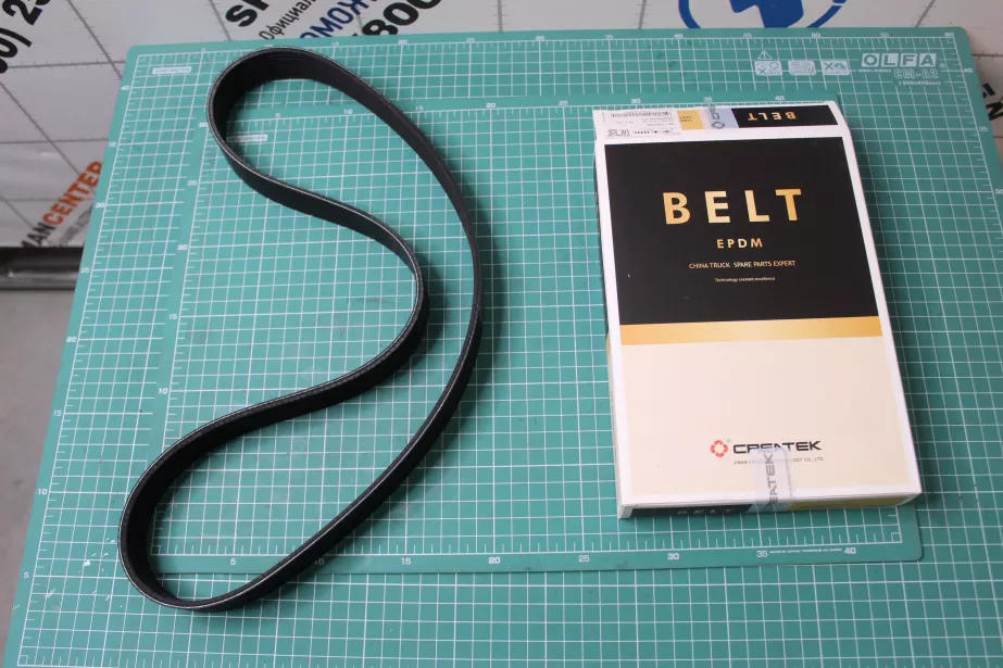 Ремень ручейковый (8PK1092 генератора) CREATEK, Евро-5, F2000, (CK9138) для грузовиков *