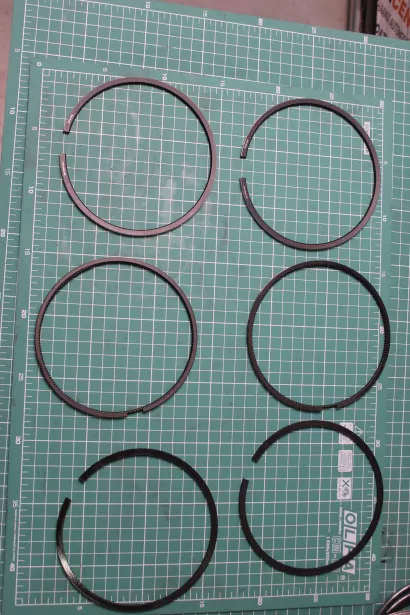 Кольца поршневые CREATEK, WD615, WP10, (CK8198) для грузовиков *