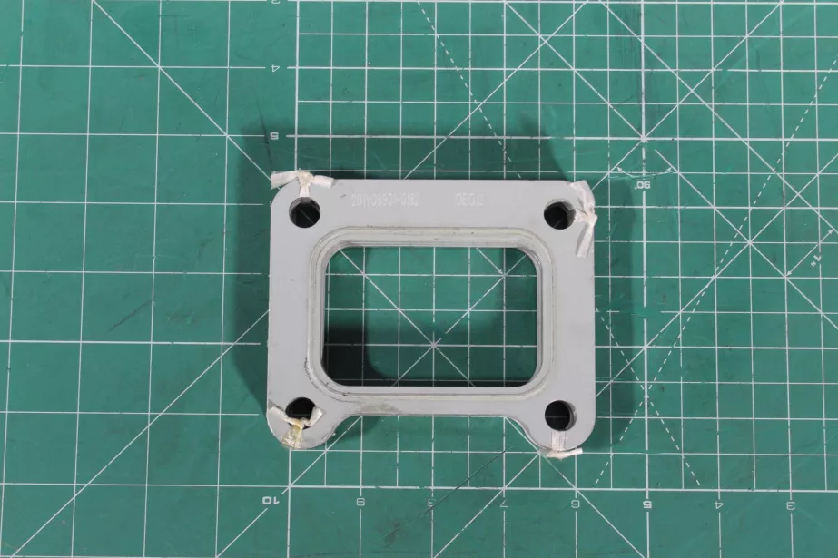 Прокладка турбины (Металл, прямоугольная, 4 отверстия) SITRAK, MC11.44-50 для грузовиков *