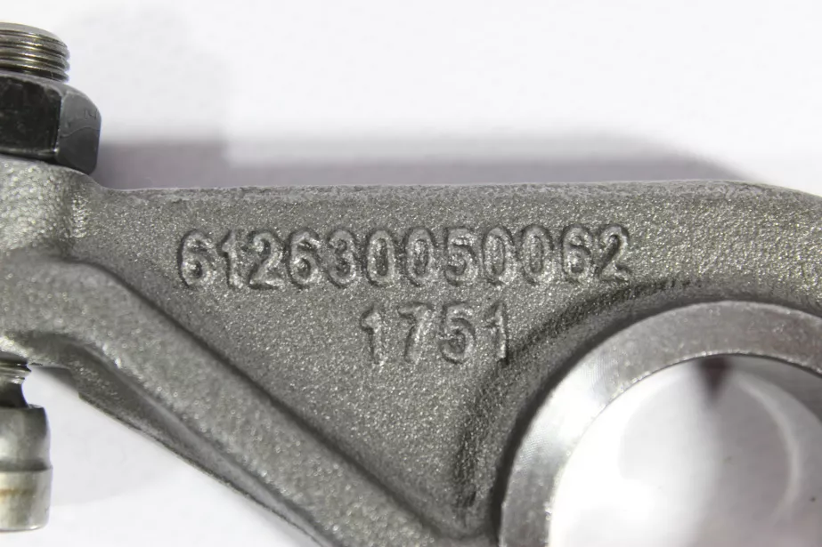 Головка блока цилиндра (в сборе под 6 шпилек, с электромагнитным клапаном) SHAANXI, Евро-5, WP10 для грузовиков *