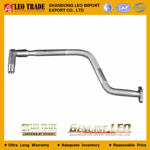 Трубка слива масла с турбины LEO TRADE, WP10, (LEO100395A, 612600112310) для грузовиков *