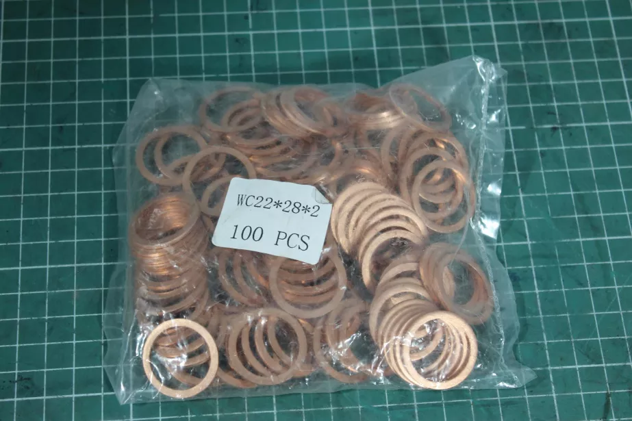 Шайба медная D22 (Медь) КНР для грузовиков *