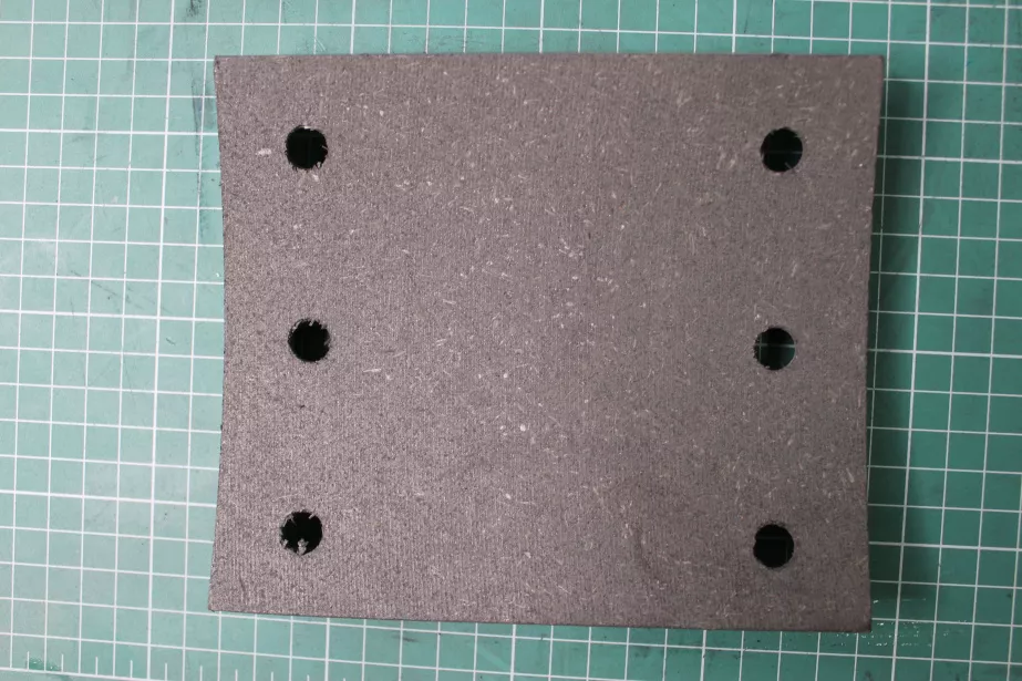 Накладка тормозная (Front, 136*160*15) CREATEK, A5, (CK8100) для грузовиков *