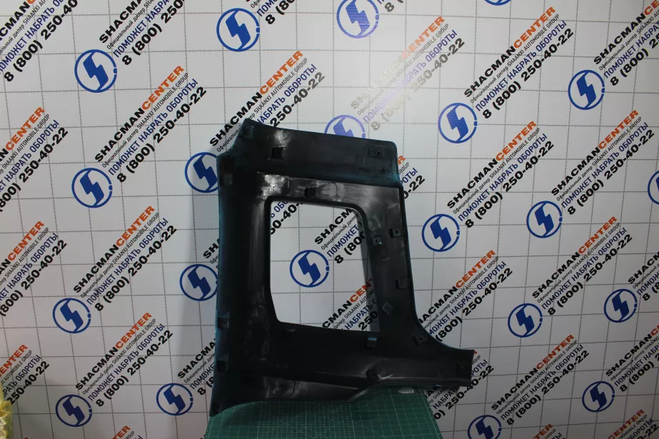 Облицовка фары (R, Голубой, Пластик, часть бампера) SHAANXI, X5000, Тягач для грузовиков *