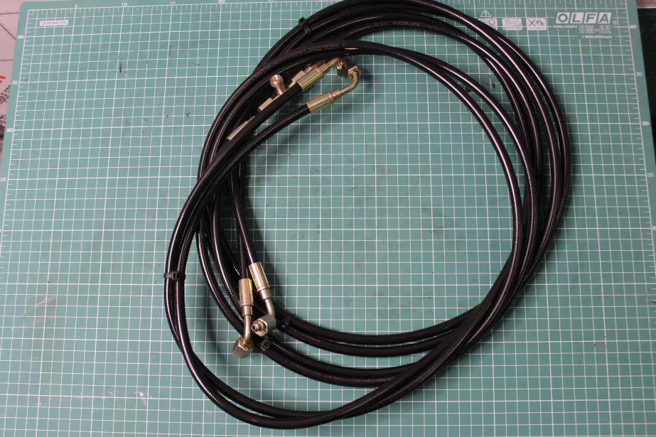 Шланг подъёма кабины комплект CREATEK, (CK8546, WG1642440075, WG9719820005/6/7). для грузовиков *