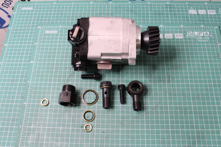 Насос ГУР Z19, CREATEK, F3000, F2000, 8X4, (CK8693, DZ9100130031) для грузовиков *