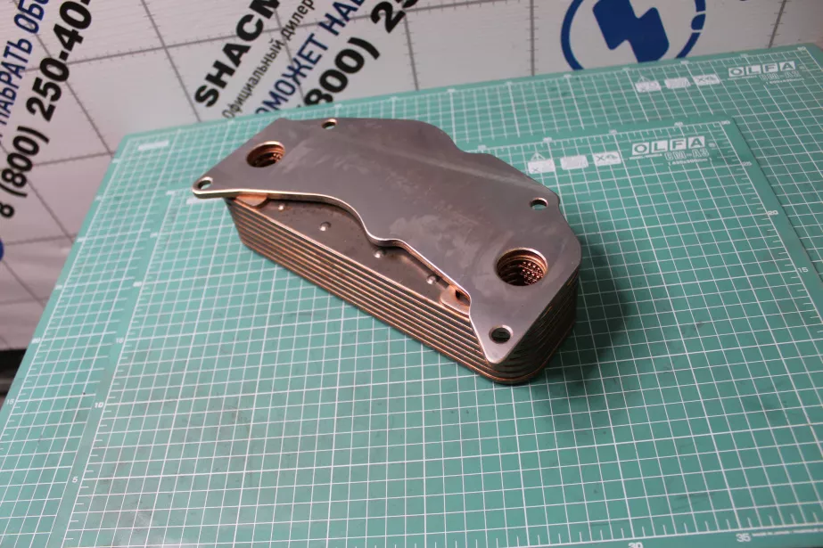 Радиатор масляный L248,5, (теплообменник) CREATEK, (CK8467) для грузовиков *