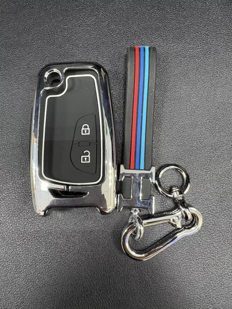 Чехол ключа зажигания (Серебряный, Экокожа) SHAANXI, X5000 для грузовиков *