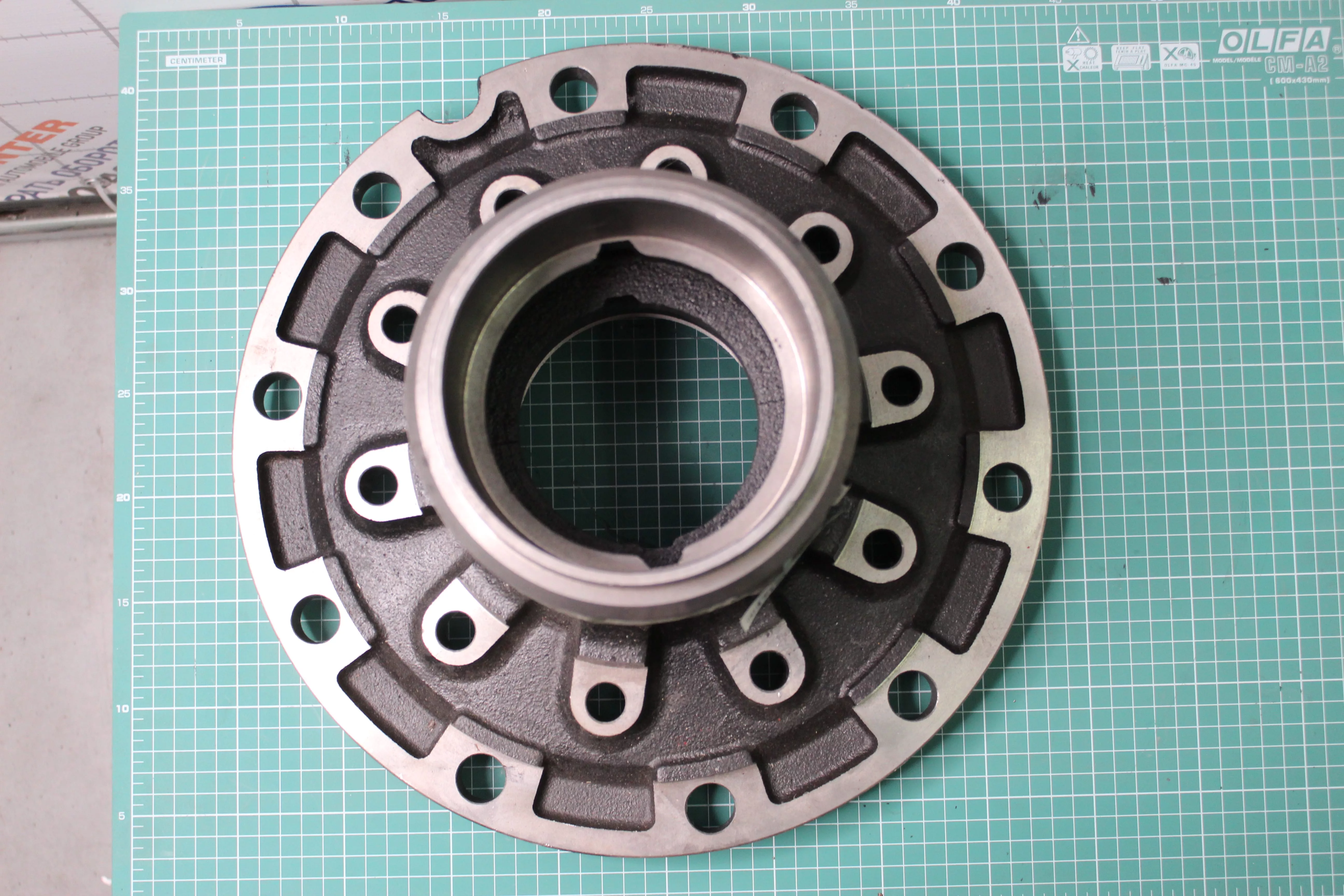 Ступица (Front,  под дисковые тормоза) SHAANXI, F3000, (90009410189) для грузовиков *