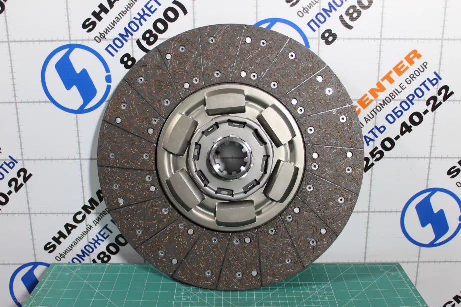 Диск сцепления (D430 d50.8 с усиленным фередо) QINYAN, (20007441) для грузовиков *