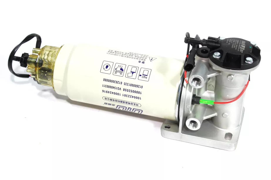 Кронштейн фильтра грубой очистки PL-420 D16 (с электронасосом, нового образа) SHAANXI для грузовиков *